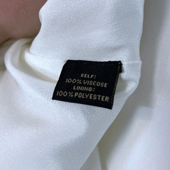 AS by DF White Angel Good Crochet Detail Cami, Size Small - Picture 7 of 8